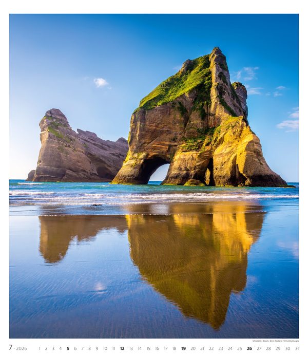 Wall calendar Geo Art 2026 - July