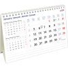 Desk calendar International 2026