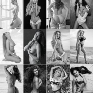 Wall calendar Female Art 2026 - Images