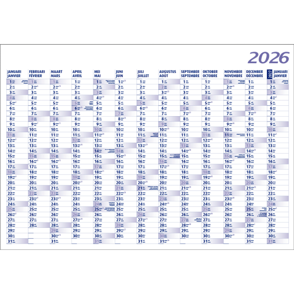 Yearly planner 2026