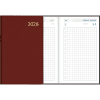 Diary Technica 2026 Burgundy