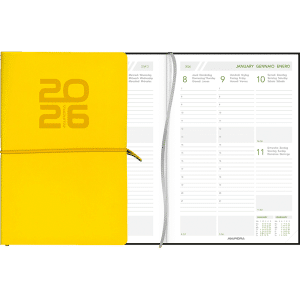 Diary Universe 2026 yellow