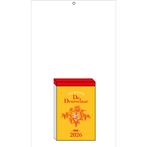 Tear-off calendar De Druivelaar 2026