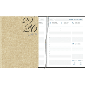 Diary Business 2026 Beige