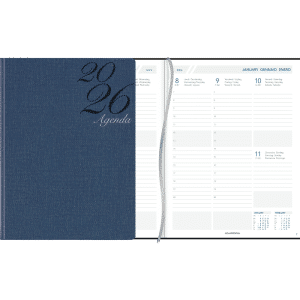 Diary Business 2026 Blue
