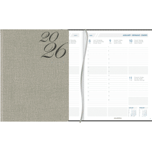 Diary Business 2026 Grey
