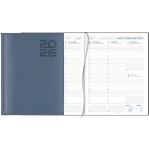 Diary Plan-a-week 2026 Blue