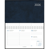 Pocket diary Novoplan 2026 comb bound blue