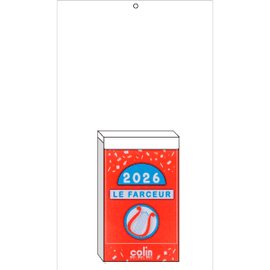 Tear-off calendar Farceur 2026